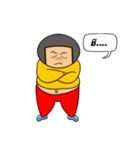 Mila get fat（個別スタンプ：4）