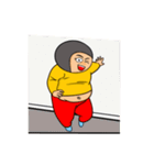 Mila get fat（個別スタンプ：13）