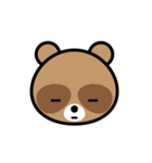 ラクラクーン - 表情（個別スタンプ：20）