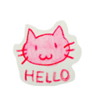 ねこにゃんステッカー（個別スタンプ：1）