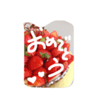 スイーツとお花のスタンプ（個別スタンプ：8）