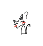 クレヨン猫（個別スタンプ：1）