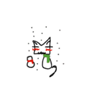 クレヨン猫（個別スタンプ：5）