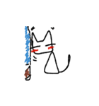 クレヨン猫（個別スタンプ：10）