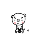 Small stupid pig 2（個別スタンプ：34）