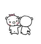 Small stupid pig 2（個別スタンプ：37）