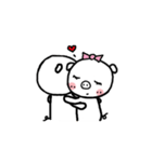Small stupid pig 2（個別スタンプ：39）