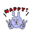 半分うさぎ（個別スタンプ：39）