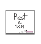 Thai-Eng Wording V.1（個別スタンプ：37）