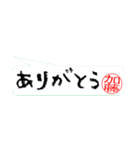 加藤さんの殴り書き（個別スタンプ：3）