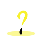 一文字(達筆Ver)（個別スタンプ：40）