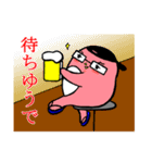 村長ぺんぎん（個別スタンプ：25）