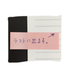 ふせん貼ります。（個別スタンプ：4）