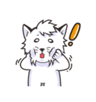 White lion！（個別スタンプ：5）