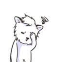 White lion！（個別スタンプ：21）
