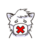 White lion！（個別スタンプ：33）