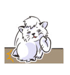 White lion！（個別スタンプ：37）