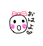ふわりんの日常会話（個別スタンプ：3）