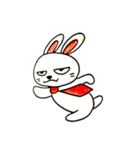 さらりーまんうさぎ。（個別スタンプ：1）