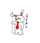 さらりーまんうさぎ。（個別スタンプ：16）