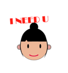 WUSOWEI GRIL（個別スタンプ：1）