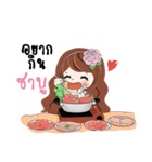 GiGi Cuties Girl（個別スタンプ：7）