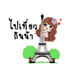 GiGi Cuties Girl（個別スタンプ：28）