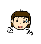 おかっぱちゃんですよ。（個別スタンプ：15）