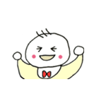 まるもち赤ちゃん（個別スタンプ：1）