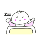 まるもち赤ちゃん（個別スタンプ：2）