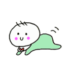 まるもち赤ちゃん（個別スタンプ：6）