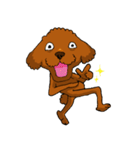 愛犬プードルの日常！（個別スタンプ：31）