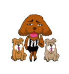 愛犬プードルの日常！（個別スタンプ：37）
