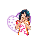 Tシャツなひとびと（個別スタンプ：2）