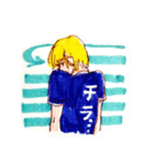 Tシャツなひとびと（個別スタンプ：3）