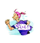 Tシャツなひとびと（個別スタンプ：11）