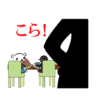 くまくまペンギンたまに牛（改訂増強版）（個別スタンプ：25）
