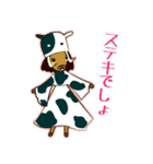 くまくまペンギンたまに牛（改訂増強版）（個別スタンプ：38）