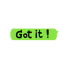 just words（個別スタンプ：2）