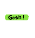 just words（個別スタンプ：4）