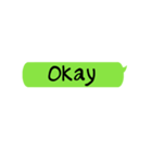 just words（個別スタンプ：5）