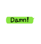 just words（個別スタンプ：7）