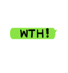 just words（個別スタンプ：9）