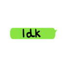 just words（個別スタンプ：15）