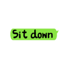 just words（個別スタンプ：23）