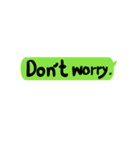 just words（個別スタンプ：38）