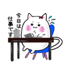 マシュマロねこちゃん（個別スタンプ：12）