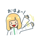 理系バンド『DENSHI JISION』公式スタンプ（個別スタンプ：2）