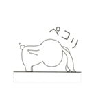 白目うさぎさん（個別スタンプ：9）