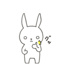白目うさぎさん（個別スタンプ：18）